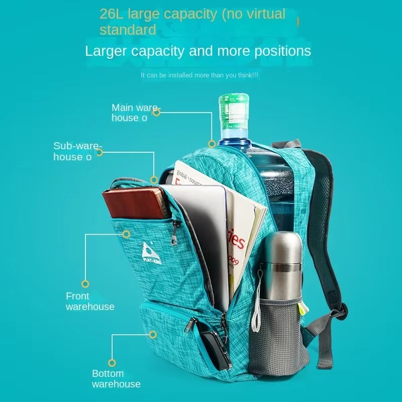 Foldable Lightweight Skin Back - огляд і ціна Foldable Backpack Small