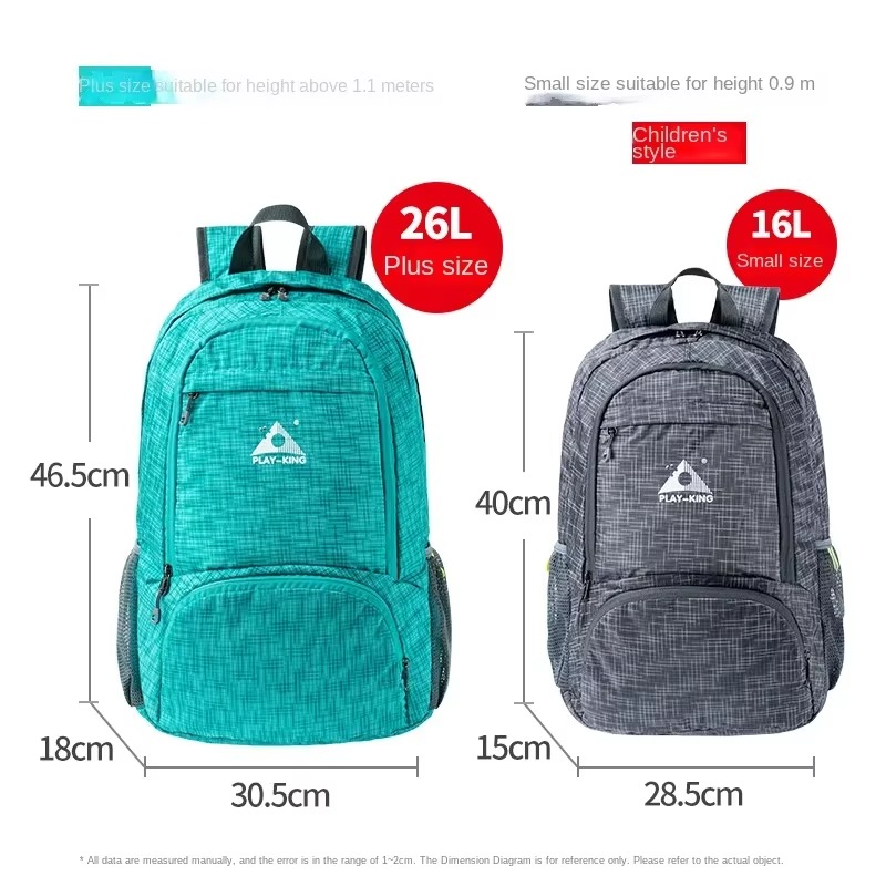 Foldable Lightweight Skin Back - огляд і ціна Foldable Backpack Small