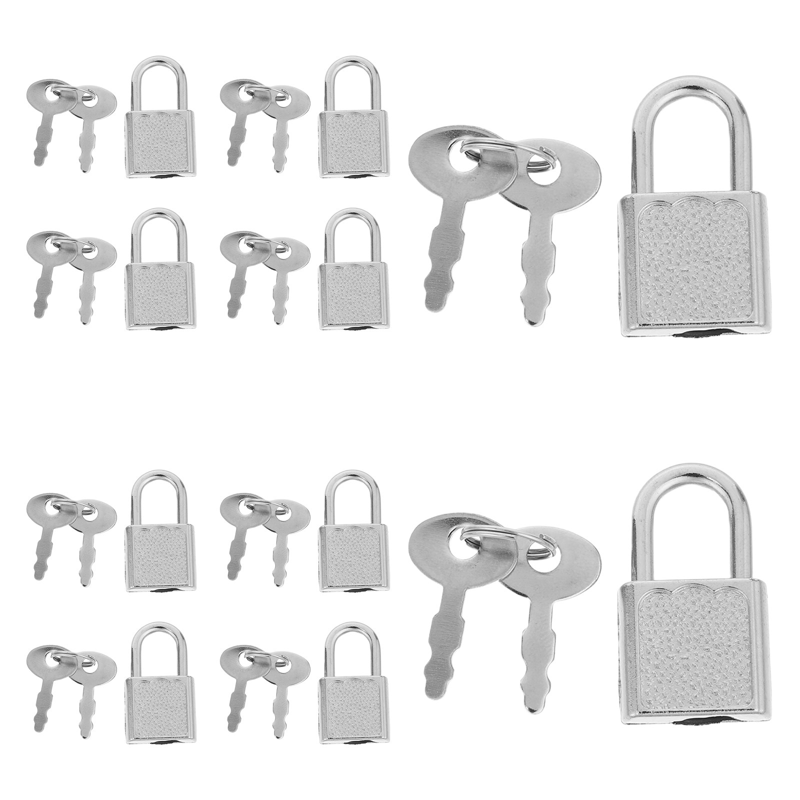 10Sets Mini Pirate Lock Key Co - огляд і ціна Backpack Lock Combo