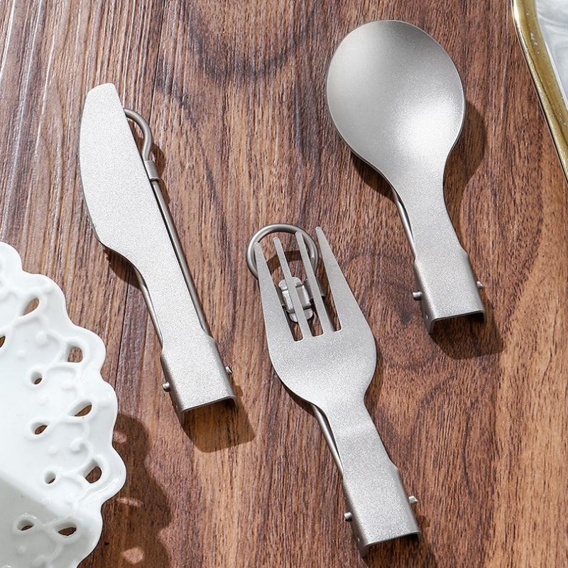 Titanium Foldable Utensil Set  - огляд і ціна Foldable Backpack Small