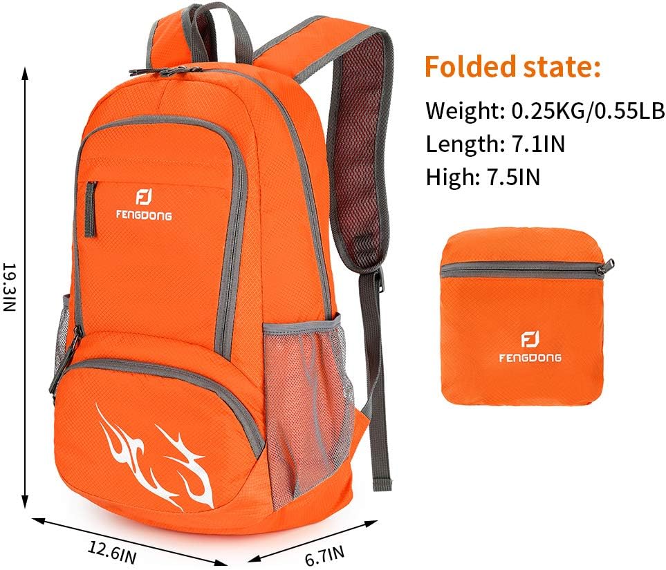 FENGDONG 35L Lightweight Folda - огляд і ціна Foldable Backpack Small