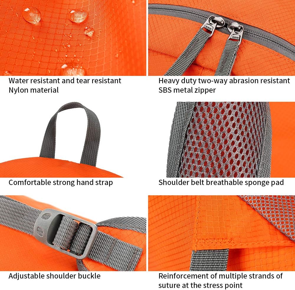 FENGDONG 35L Lightweight Folda - огляд і ціна Foldable Backpack Small